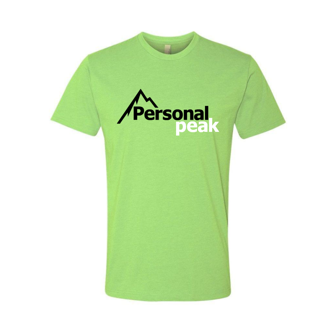 Men’s Personal Peak Shirt Green Front – Personal Peak